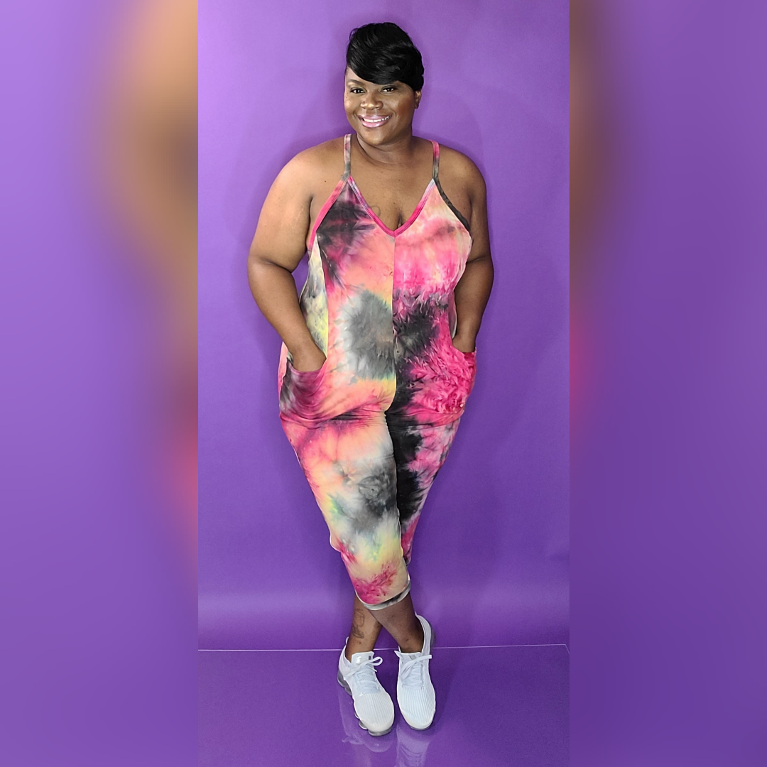 ShanelI Tie Dye Jumpsuit