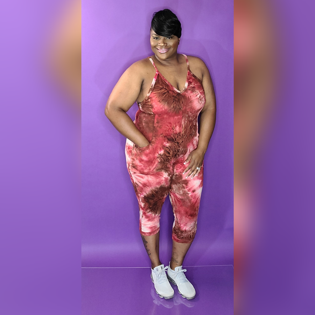 ShanelI Tie Dye Jumpsuit