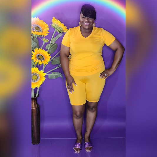 Bike Shorts Chill Set