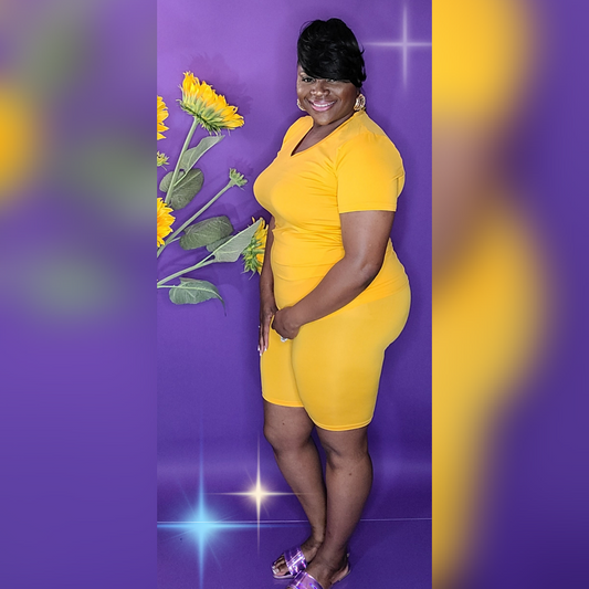 Bike Shorts Chill Set