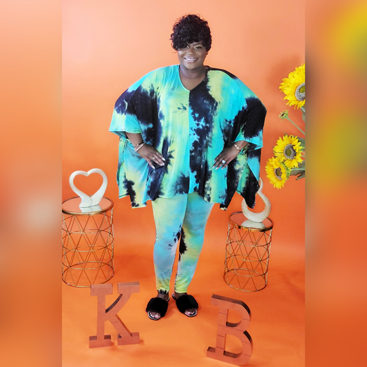 Tie Dye 2pc Pants Set