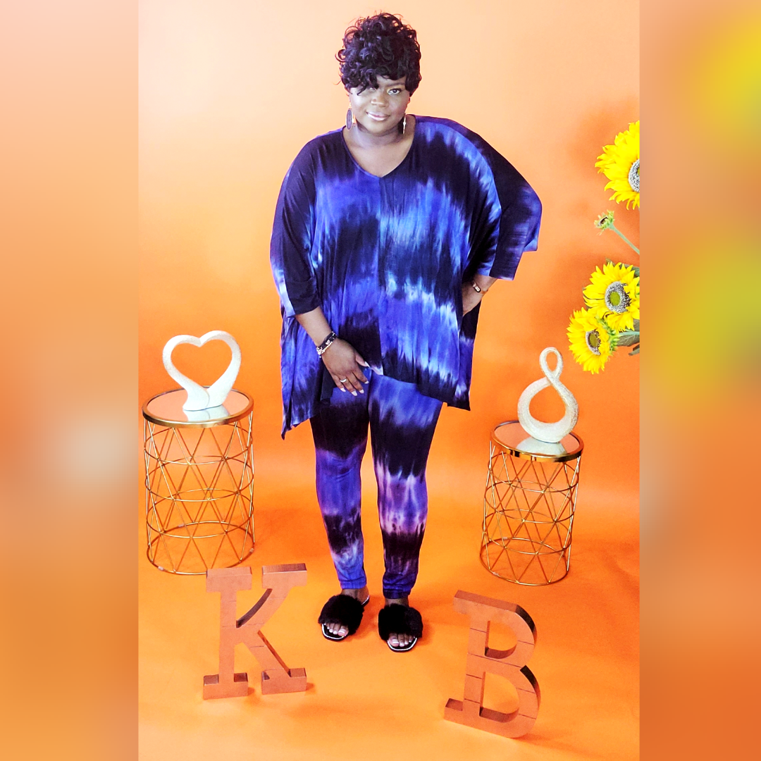Tie Dye 2pc Pants Set