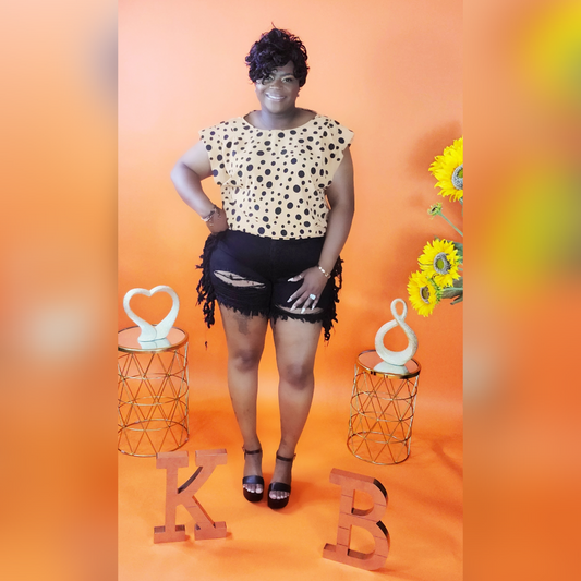 Mandie Polka Dot Shirt