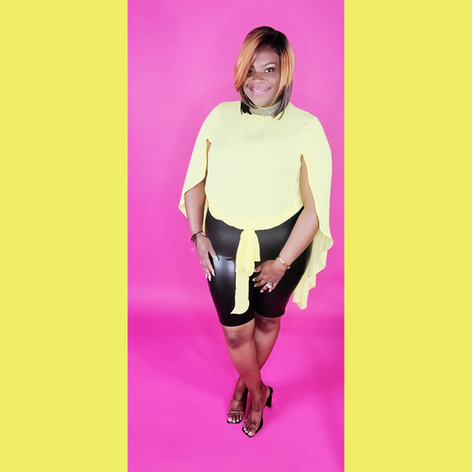 Rhinestone Chiffon Top