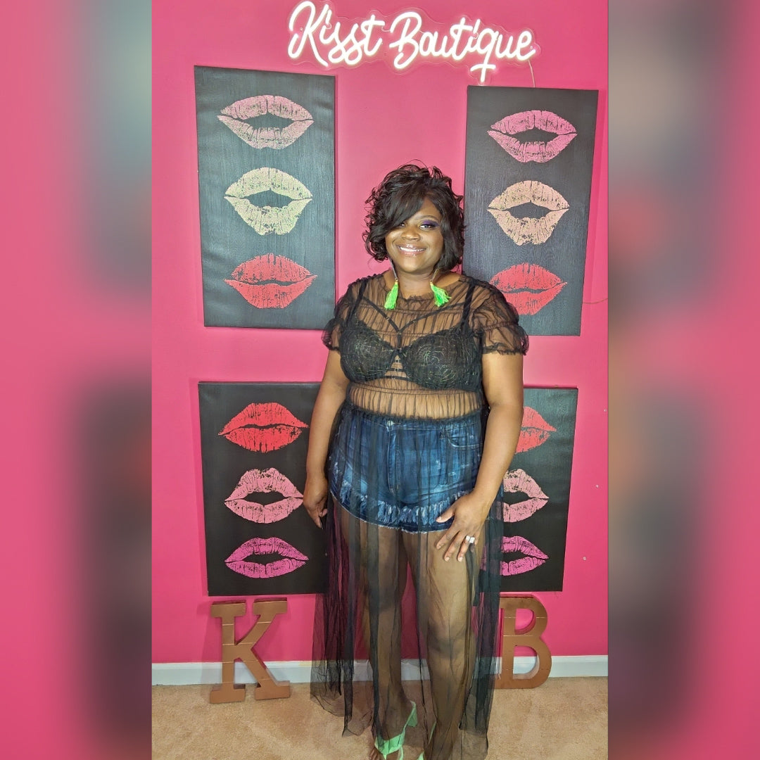 Tamela Sheer Top