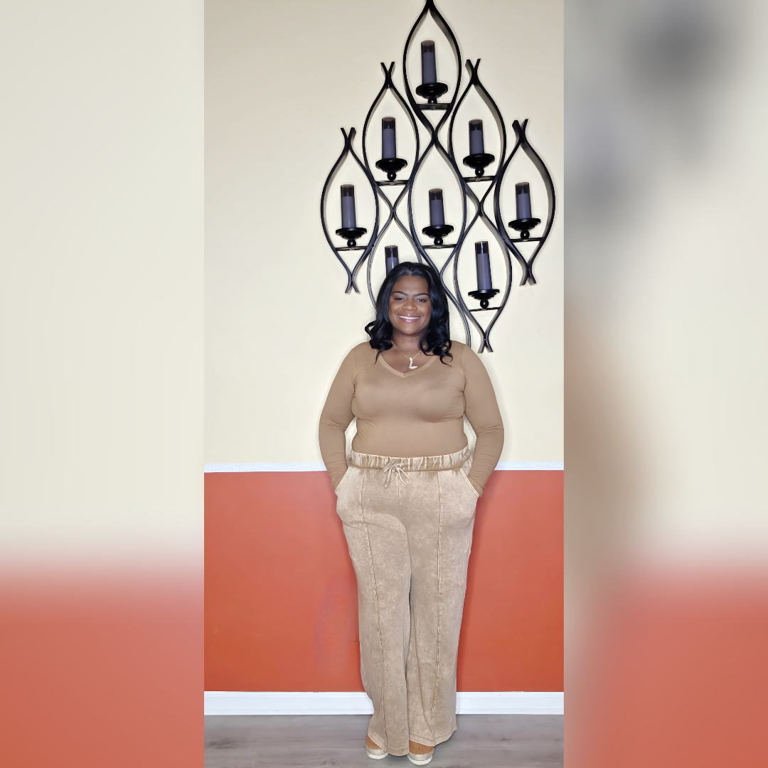 Mineral Wash Pants Set Y