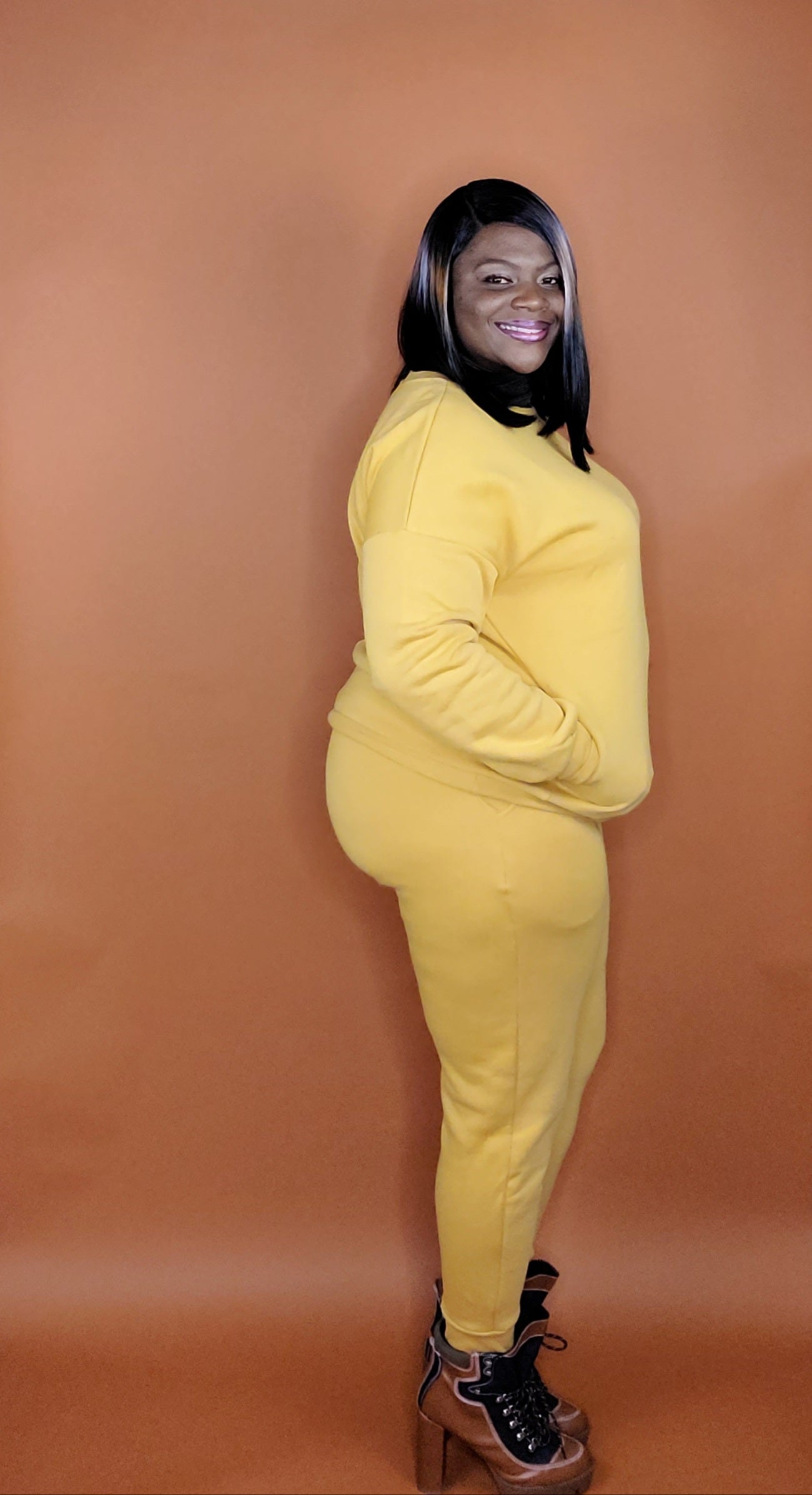 Lex Mustard Jogger Set