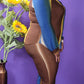 Sasha Color Block Stripe Pants Set