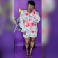 Jill Abstract Romper