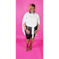 Rhinestone Chiffon Top